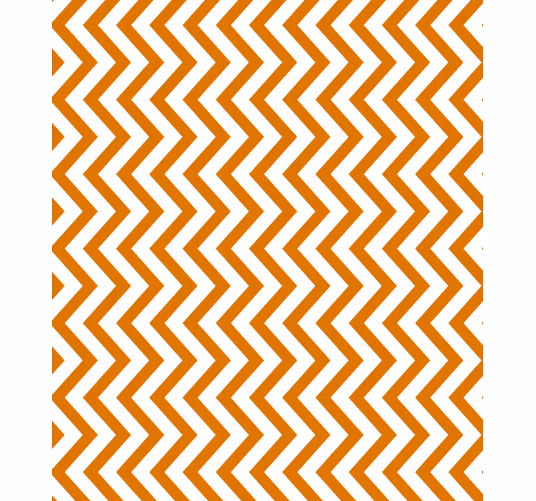 Geometrische tapete mit chevron-motiv charme - TenStickers