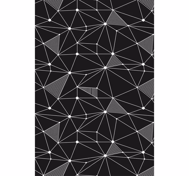 Tapete geometrisch mutige geometrische formen - TenStickers