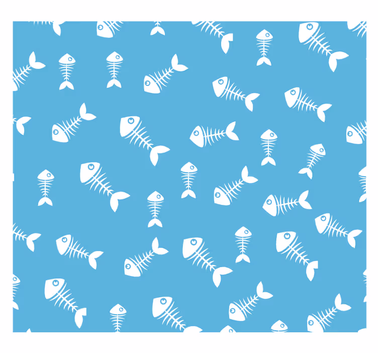 Tapete natur mit fischgrätenmuster - TenStickers