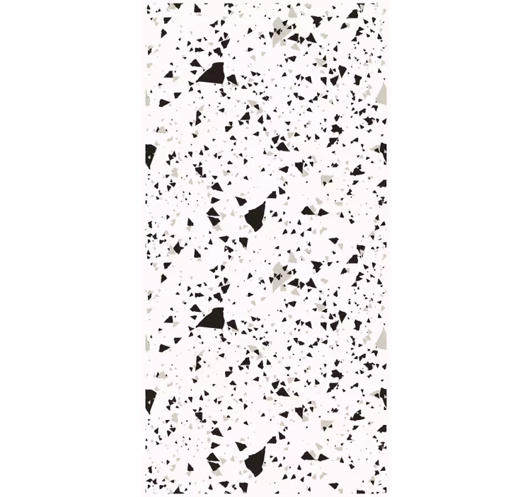 Tapete weitere texturen in grau weiß und schwarz terrazzo - TenStickers