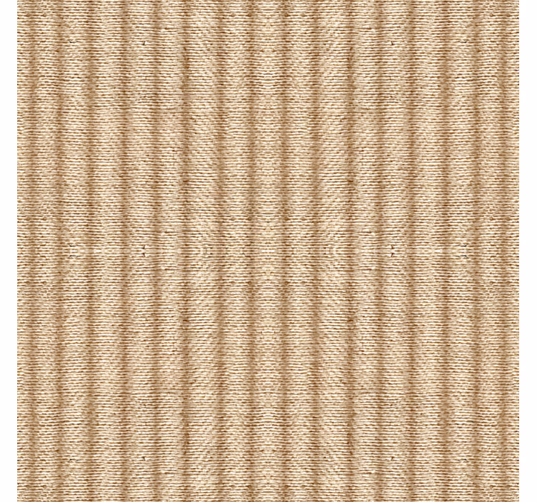 Tapete hochzeit aus braunem realistischem jute - TenStickers