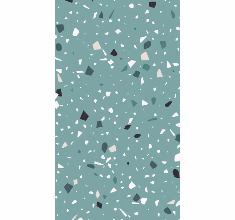 Tapete weitere texturen aquamarin terrazzo - TenStickers