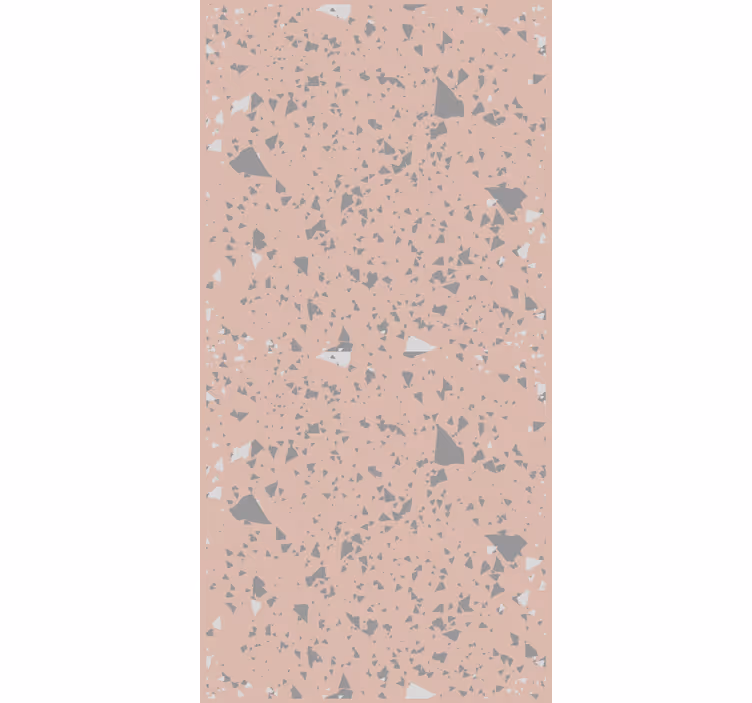 Tapete weitere texturen in pink und grau terrazzo - TenStickers