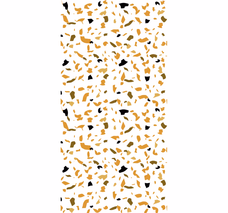 Tapete weitere texturen in warmen terrazzo-farben - TenStickers