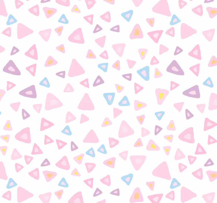 Tapete fliesen im kawaii stil mit pastellmuster - TenStickers