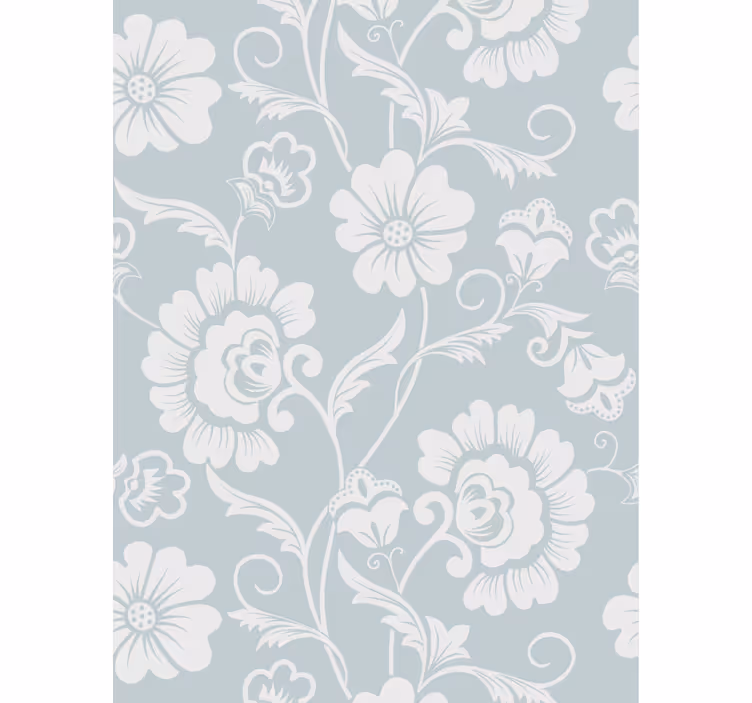 Tapete wohnzimmer mit floralem motiv arrangement - TenStickers