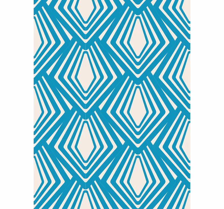Tapete geometrisch im geometrischen diamantmuster - TenStickers