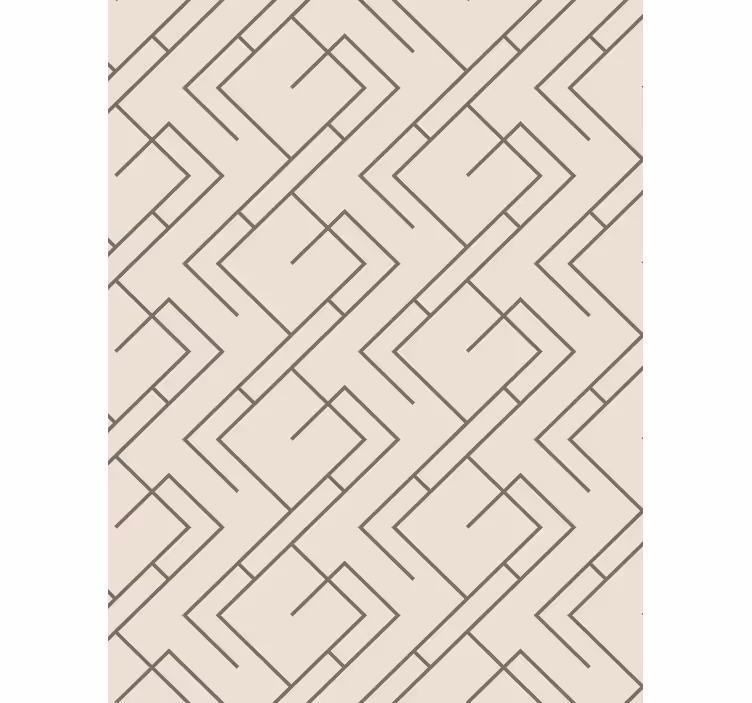 Tapete geometrisch elegantes linienmuster - TenStickers
