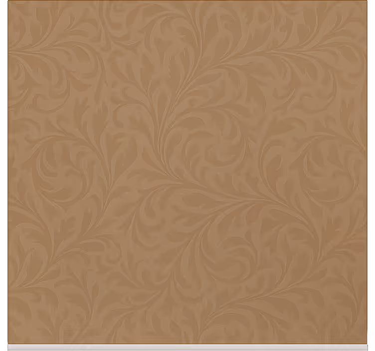 Tapete wohnzimmer elegantes dunkelbeiges design - TenStickers