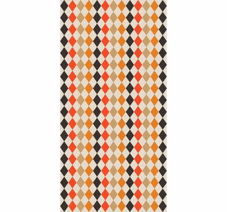 Moderne tapete im diamantmuster - TenStickers