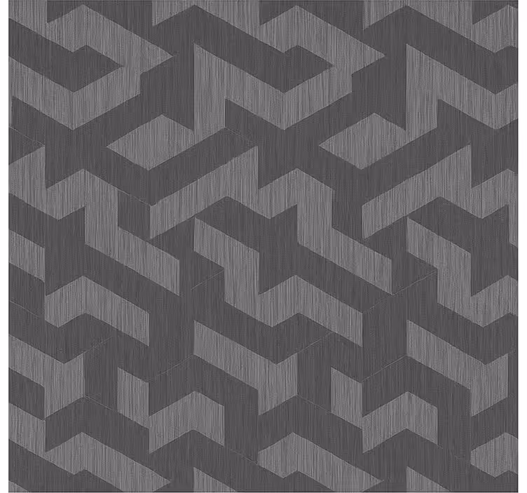 Tapete jugendzimmer geometrische dunkle formen - TenStickers