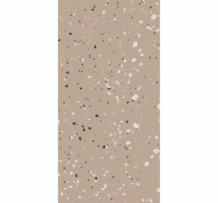 Tapete küche in beiger terrazzo-optik - TenStickers