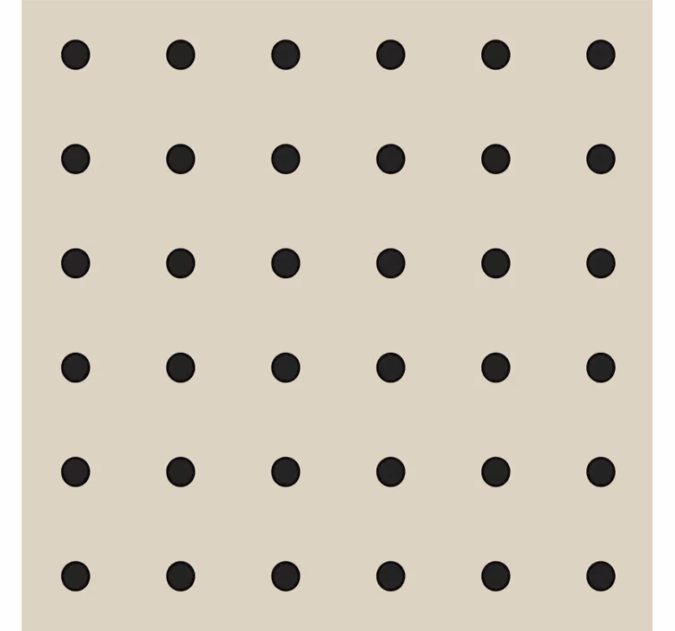 Tapete küche beige pünktchenmuster - TenStickers