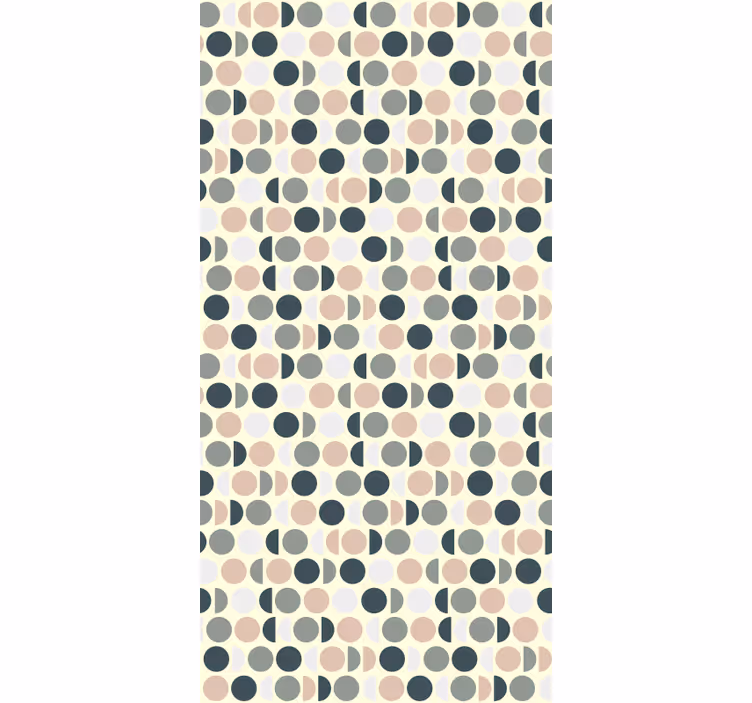 Tapete küche mit eleganten kreisen - TenStickers