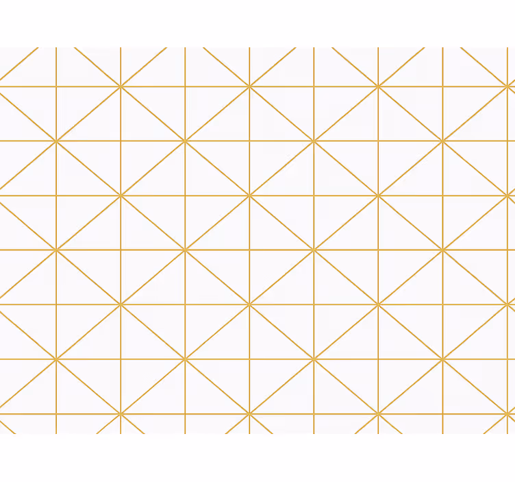 Tapete hochzeit in goldenen geometrischen mustern - TenStickers