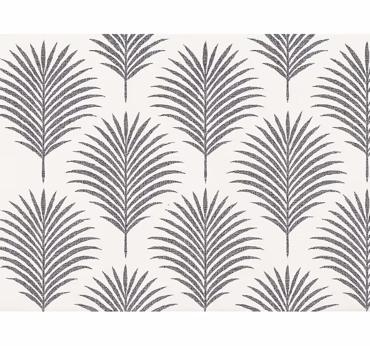 Tapete hochzeit mit schwarzer palme - TenStickers