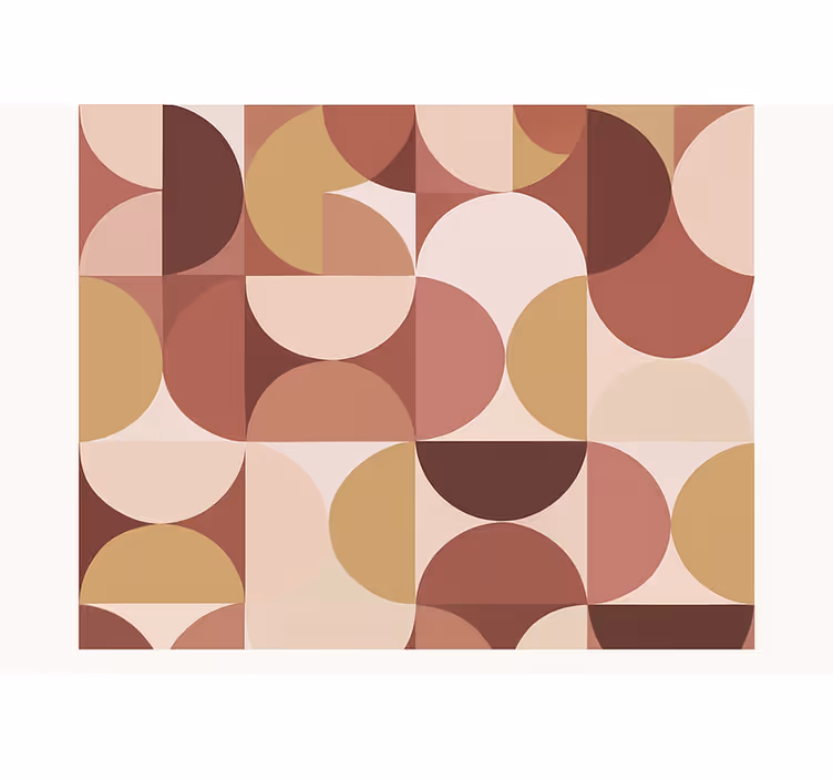 Tapete hochzeit retro pink figuren design - TenStickers