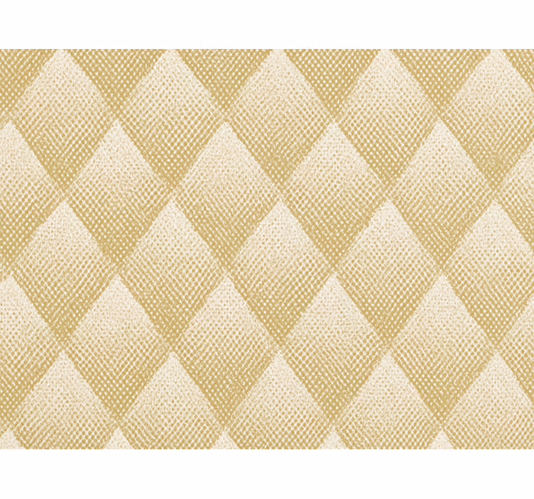 Tapete wohnzimmer mit abstraktem goldenen dreieck - TenStickers