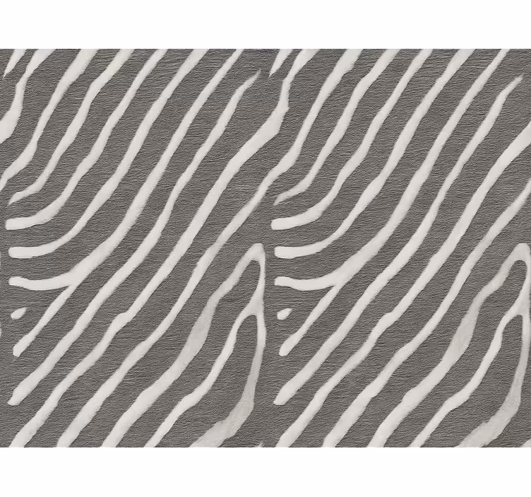 Tapete wohnzimmer im zebra tiermotiv - TenStickers