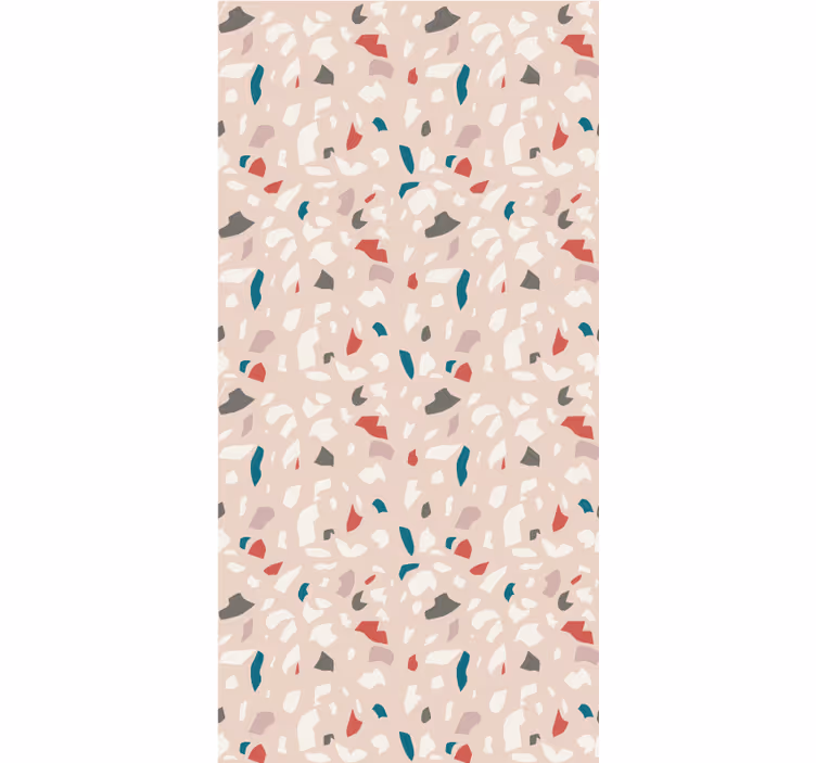 Tapete hochzeit im terrazzo-effekt-muster - TenStickers