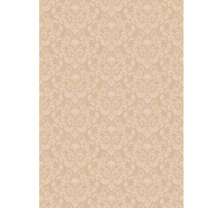 Tapete hochzeit damastbeige muster - TenStickers