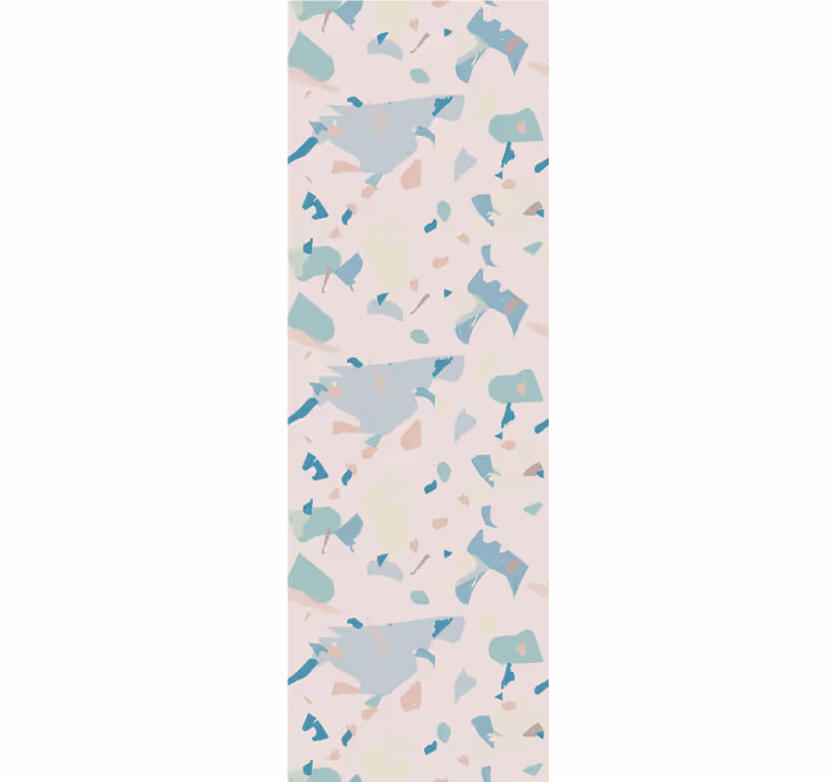 Tapeten schlafzimmer mit terrazzo-fliesen und platten - TenStickers