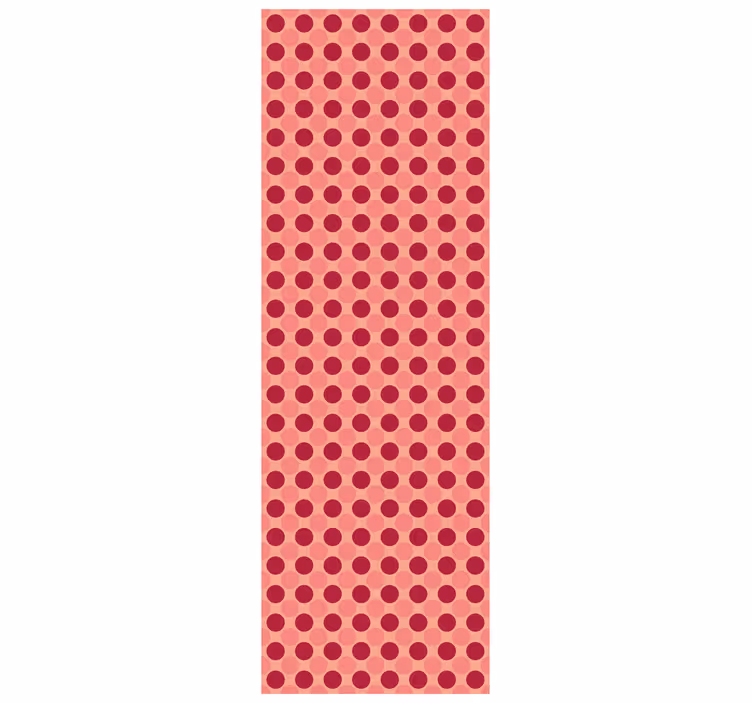 Tapeten schlafzimmer geometrisches punktmuster - TenStickers
