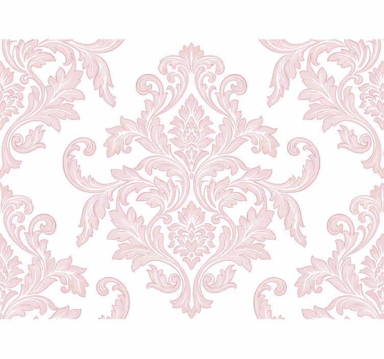 Barock tapete blush damast paisley design - TenStickers