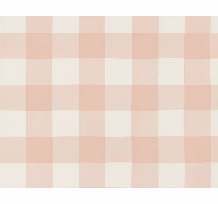 Tapete quadrate in dämmerrosa karo-leinen - TenStickers