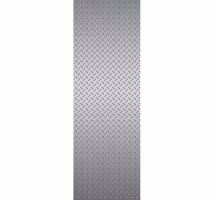Tapete metall cpprivalia kühlschrankstahl struktur - TenStickers