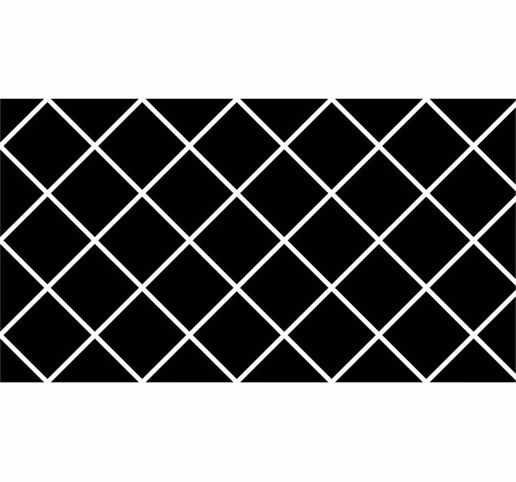 Tapete schwarz mit modernen geometrischen linien - TenStickers