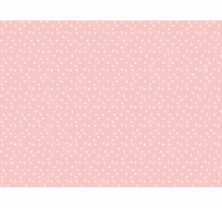 Tapete rosa sanfte pastellfarbene punkte hintergrund - TenStickers