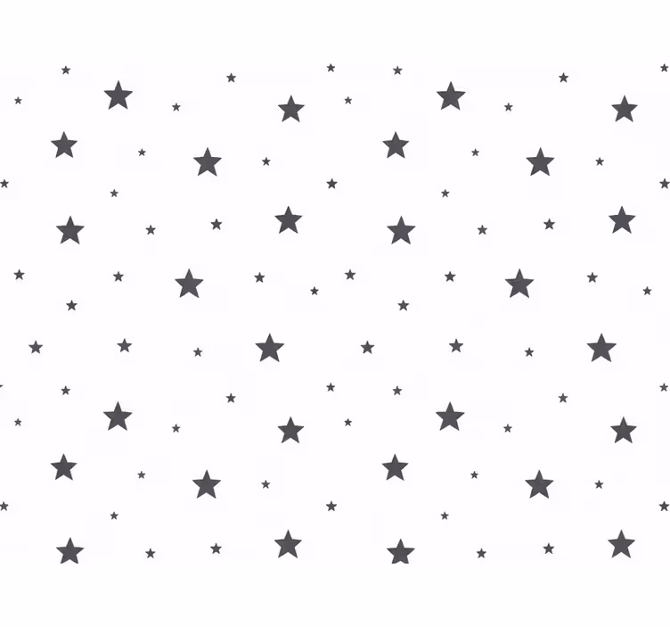 Tapete babyzimmer dunkle sterne und punkte - TenStickers