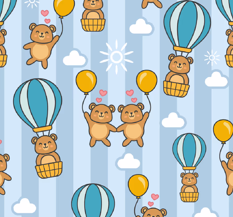 Kinder tapete fliegende tiere für kinder - TenStickers