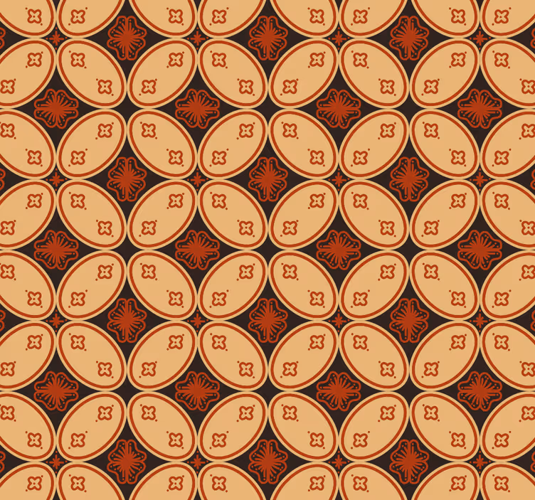 Vintage tapete retro motive - TenStickers