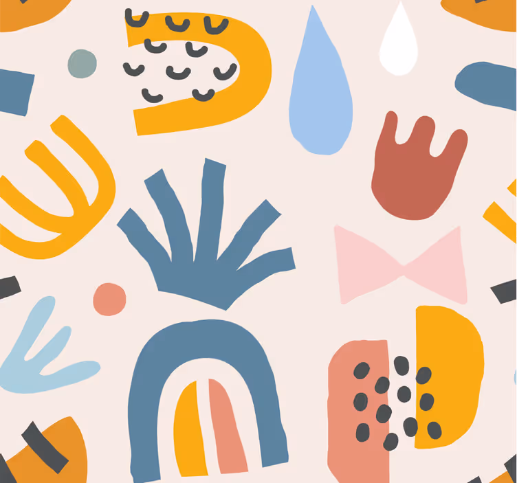 Tapete Abstrakt böhmische muster - TenStickers