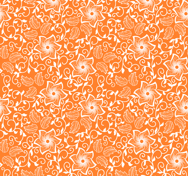 Tapete Paisley Paisley blumen - TenStickers