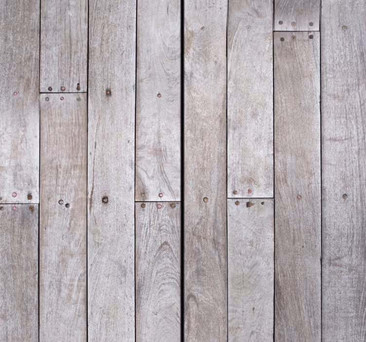 Gestreifte tapete graues holz - TenStickers