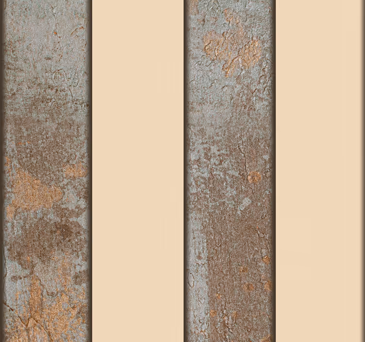 beton gestreiften tapeten - TenStickers