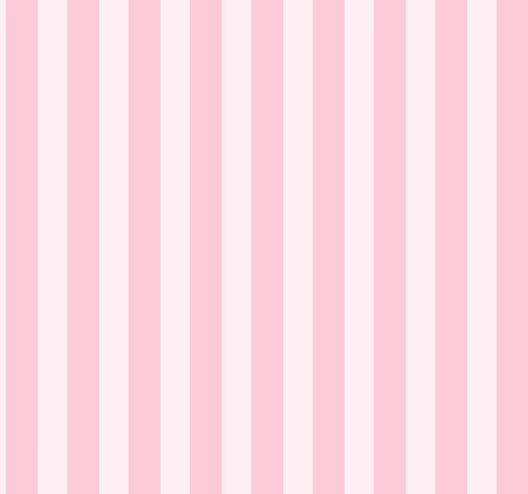 Tapete Kinderzimmer rosa gestreiftes interieur - TenStickers