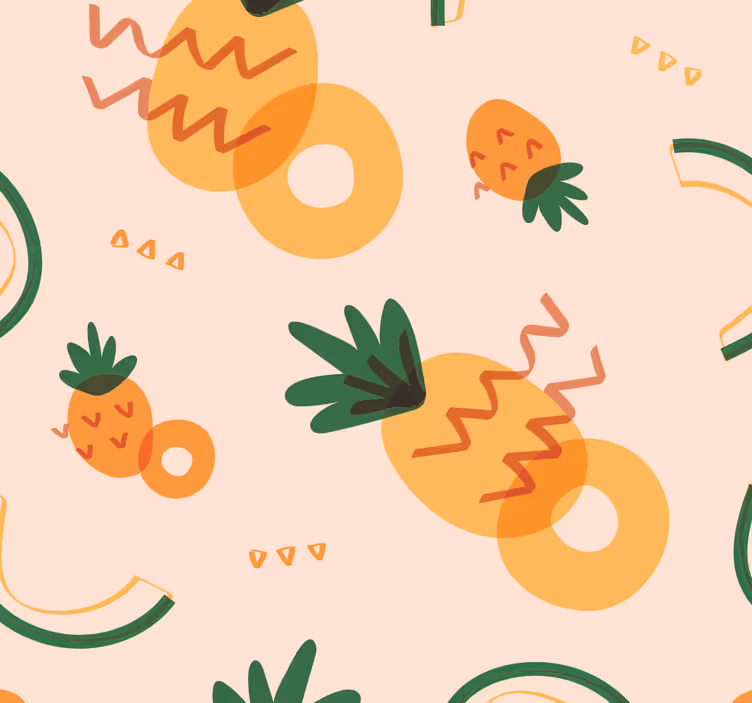 Tapete Küche fruchtiges köstlichkeitsmuster - TenStickers