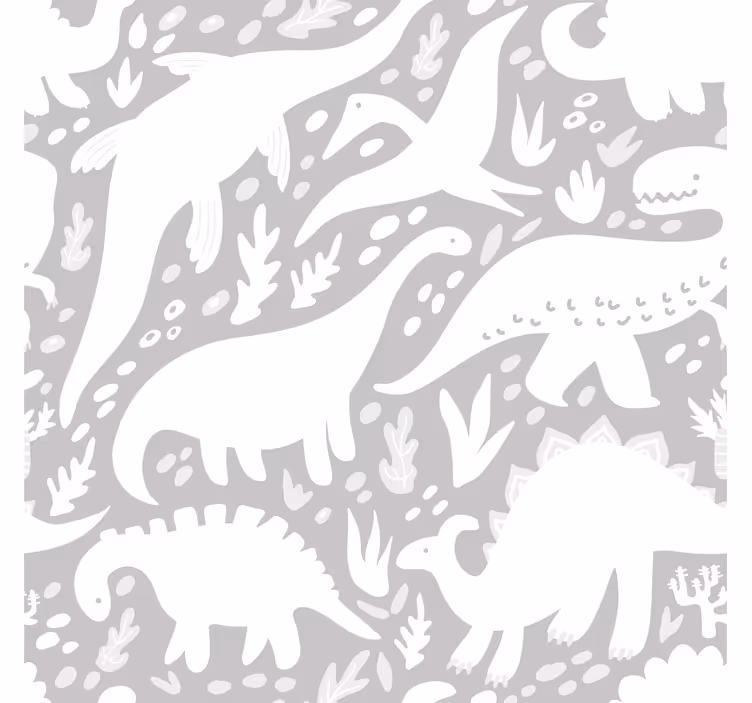 Dino Tapete dinosaurier-menagerie - TenStickers
