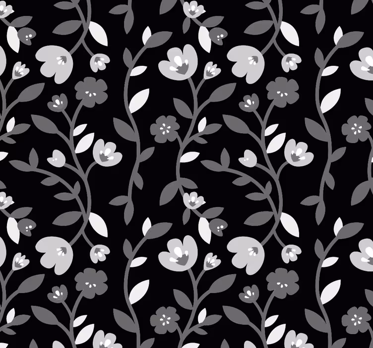 Blumentapete blumenmotiv - TenStickers