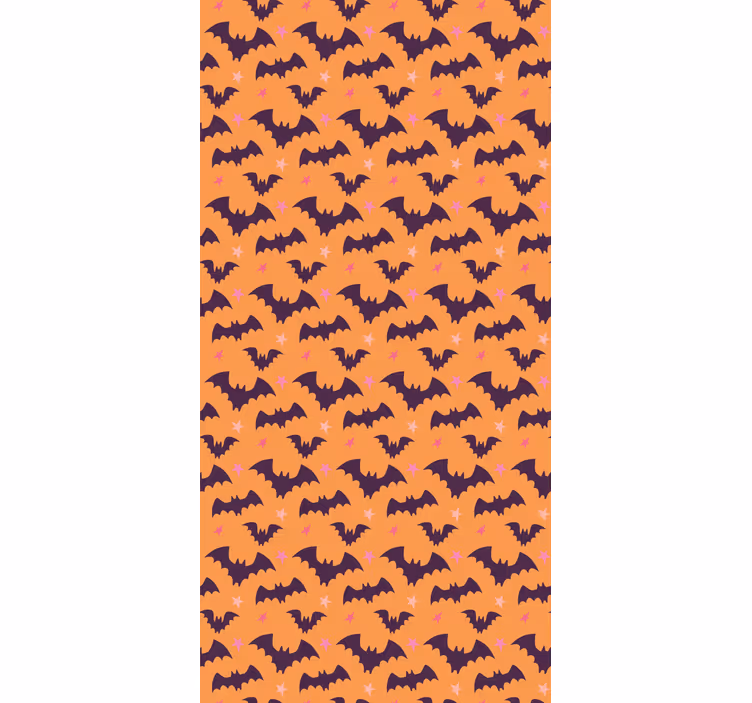 Tapete Halloween fledermaus-muster - TenStickers
