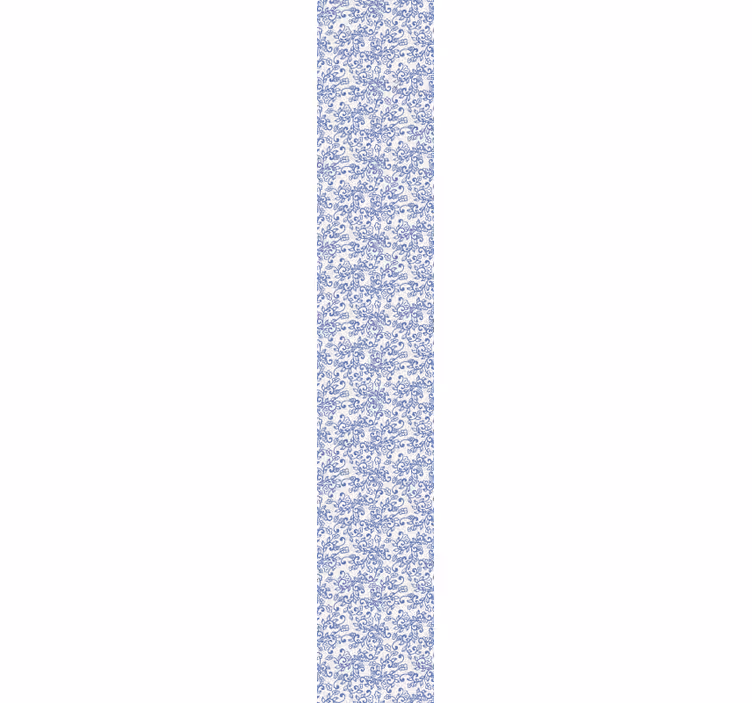 Tapete florale Ornamente dekorative blumen - TenStickers
