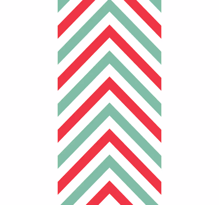 Tapete geometrisch chevron-zickzack-muster - TenStickers