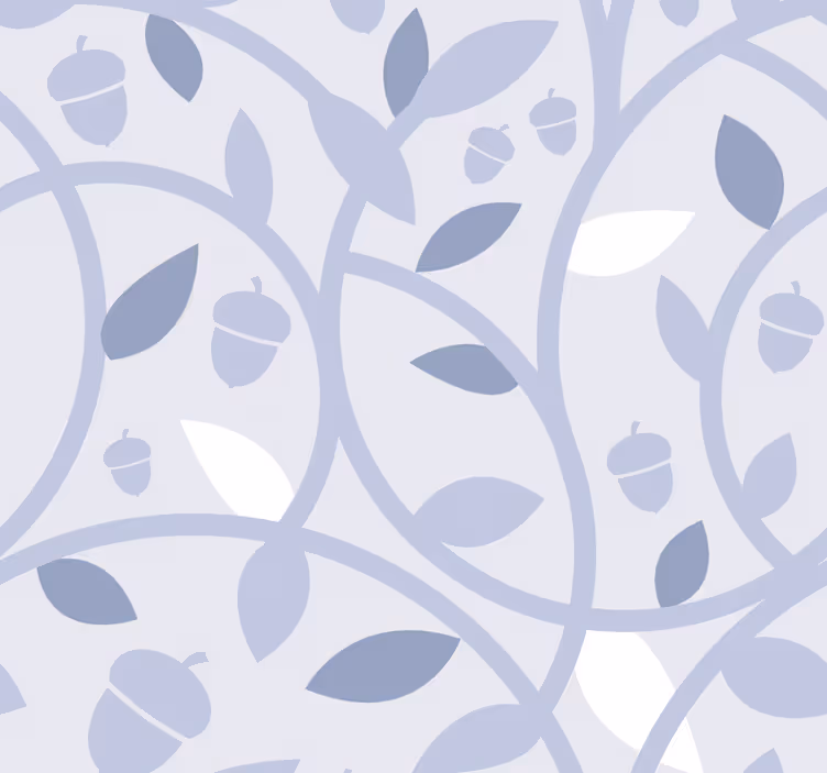 Tapete Fliesen elegantes blätterdesign - TenStickers