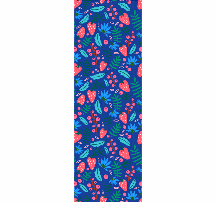 Tapete Blätter florale botanische muster - TenStickers