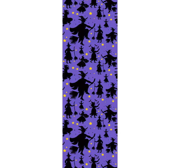 Tapete Halloween hexensilhouetten - TenStickers