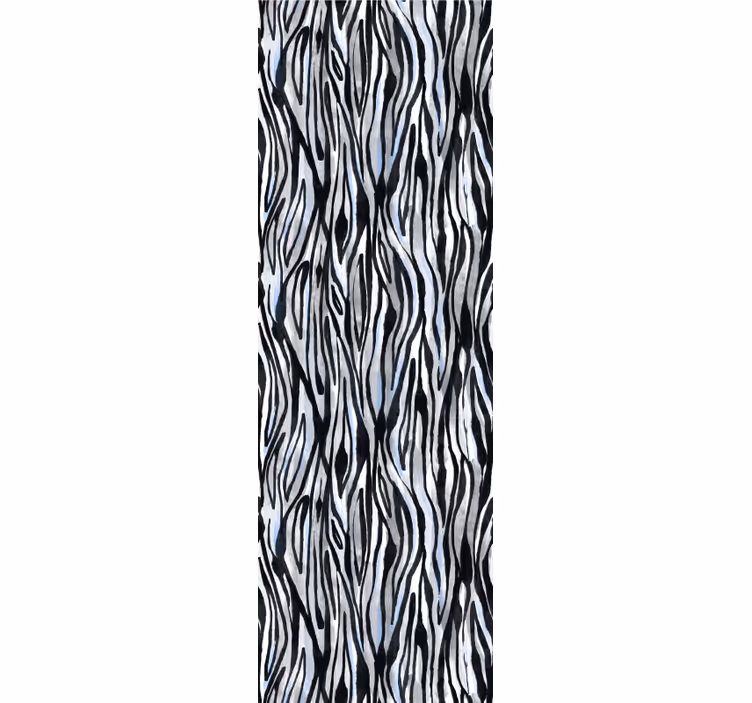 Tapete Zebra zebrastreifen-motiv - TenStickers